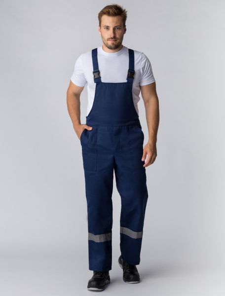 Костюм Т-2 СОП с ПК (т.синий/васильковый)