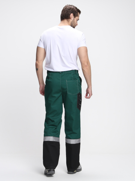 Костюм ВИВАТ-1 ПРЕМИУМ с БР (зеленый/черный/серый)