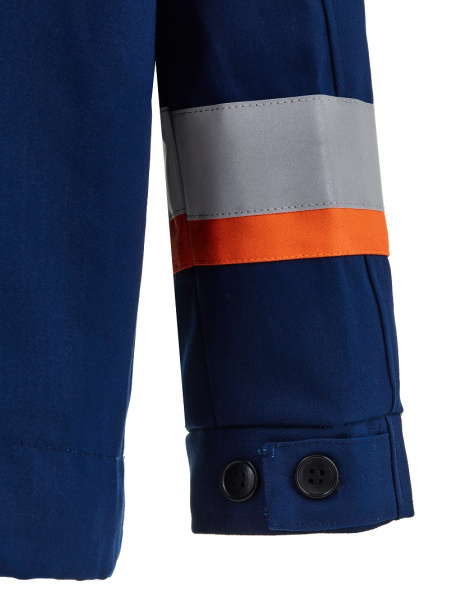 Комплект ЭНЕРГИЯ-А специальный с курткой-накидкой и БР (т.синий/оранжевый)