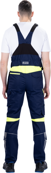 Полукомбинезон ACTIVE FLEX / АКТИВ ФЛЕКС (т.синий/флуоресцентный желтый)