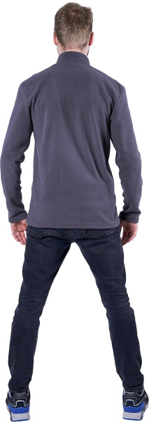 Куртка флисовая ФЬЮЖЕН (т.серый)