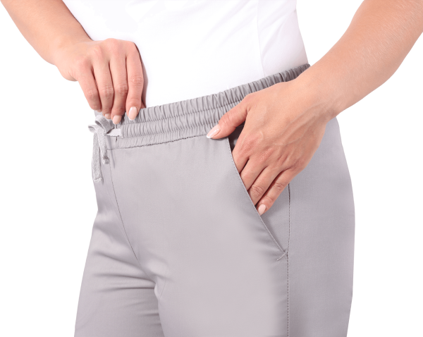 Костюм САНДРА женский с БР (серый/розовый)