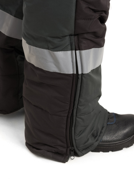 Костюм НОРДМЕН зимний с СОП с ПК (серый/чёрный)