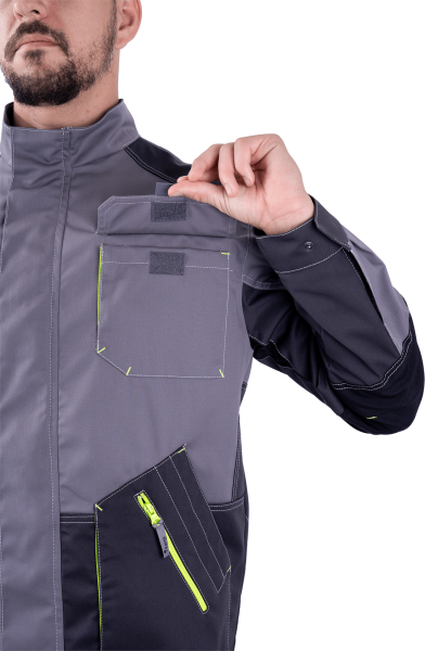 Куртка ЭДВАНС (серый/т.серый/черный)