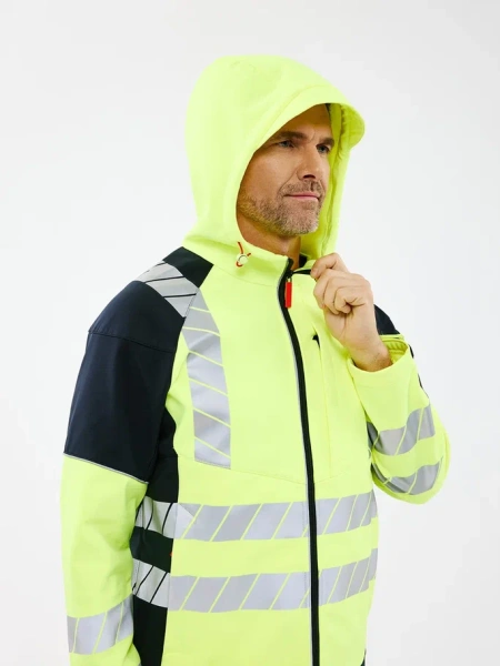 Куртка SOFTSHELL TECHNO/NEO сигнальная (неон)