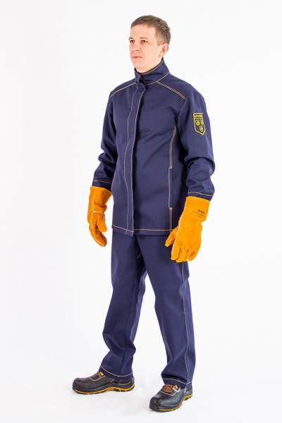 Костюм сварщика ВОЛАТ с БР 2 класс (синий)