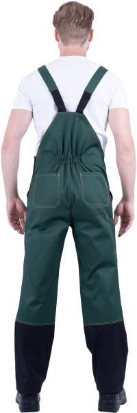 Костюм КМ-10 ЛЮКС с ПК (зеленый/желтый)