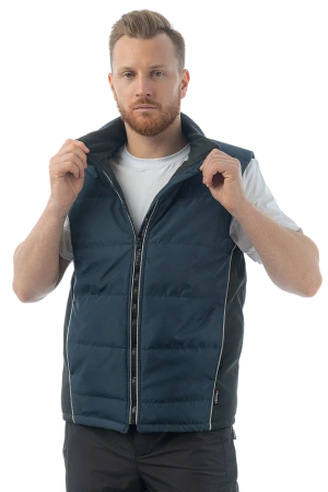 Жилет BRODEKS KW 101 зимний (синий)