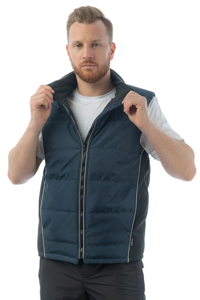 Жилет BRODEKS KW 101 зимний (синий)