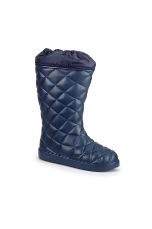 Сапоги ЭВА женские с надставкой съемный чулок (синий)