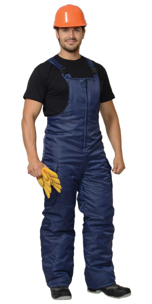 Костюм БАЛТИКА зимний с ПК (т.синий/васильковый)