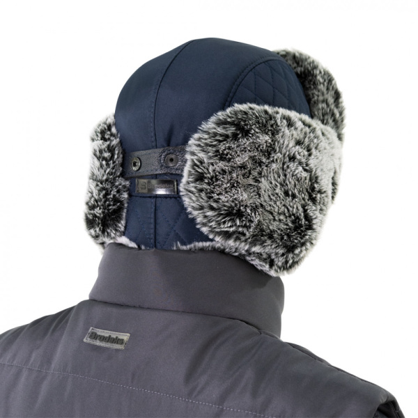 Шапка-ушанка BRODEKS EXTREME KM 109 (синий)