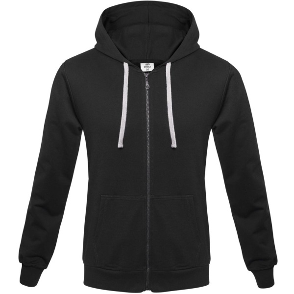 Толстовка UNIT SIVERGA на молнии с капюшоном (черный)