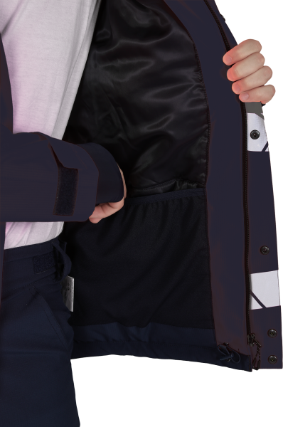 Куртка ACTIVE утепленная (синий/черный)