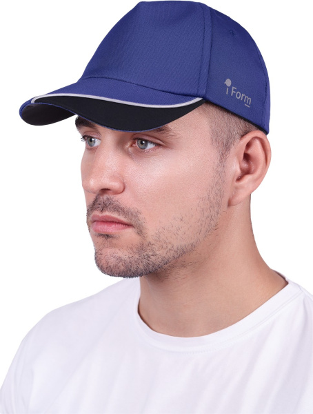 Бейсболка IFORM (синий/черный)
