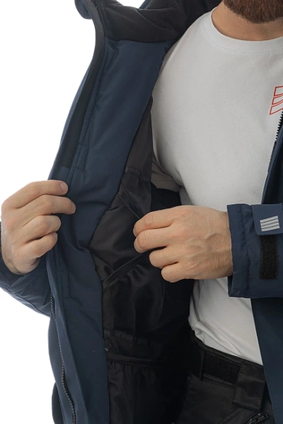 Парка Brodeks KW 204 зимняя (синий)