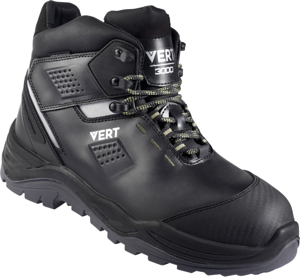 Ботинки VERT ПУ/ТПУ нат.мех с КП и КС (черный)