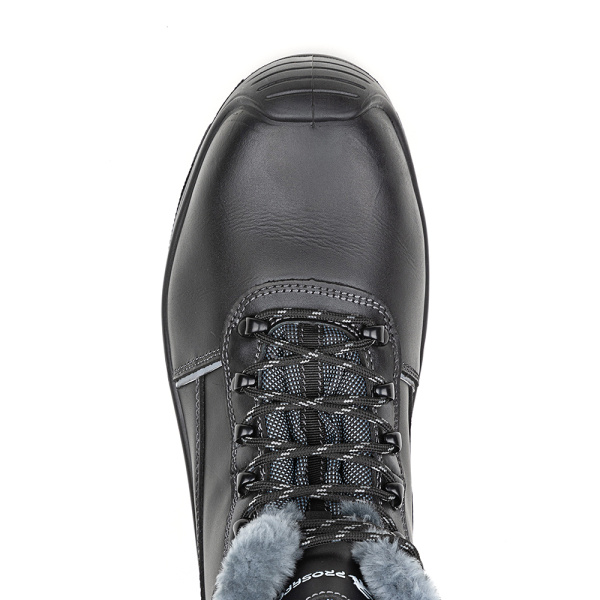 Ботинки ЛИДЕР 740РКВНМ ПУ-Нитрил нат.мех с КП и КС