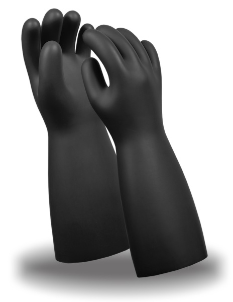 Перчатки диэлектрические LINEPRO EG-941 класс 1 (черный)