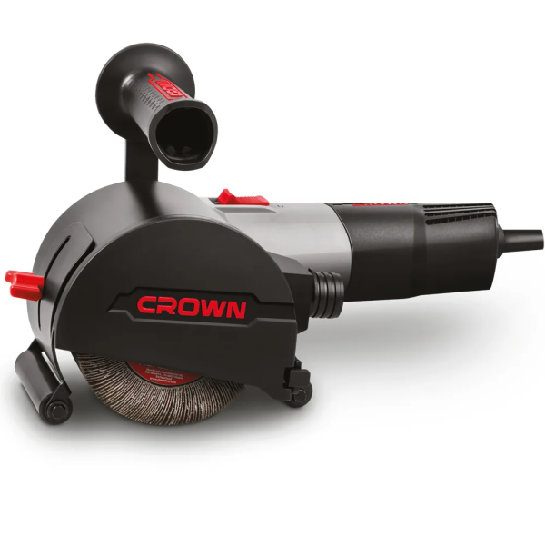 Щеточная шлифовальная машина CROWN CT13551-110RSV 1400Вт 1000-4000об/мин 110мм 19мм