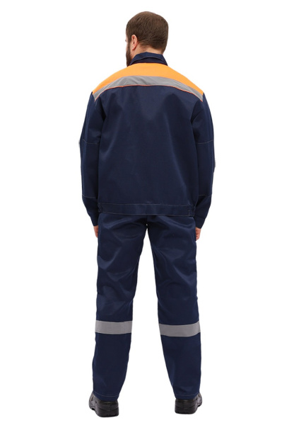 Костюм ЛЕГИОН с ПК (т.синий/оранжевый)