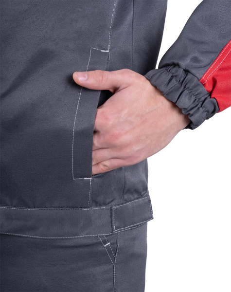 Костюм РОУД с ПК (серый/красный)