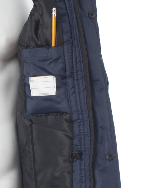 Куртка СТАНДАРТ зимняя с СОП (т.синий/васильковый)