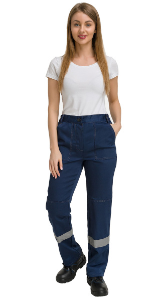 Костюм RONTA KS815 женский с БР (т.синий/василек)