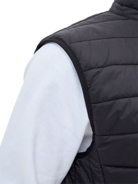 Жилет ДЕМИ стеганый зимний (чёрный)