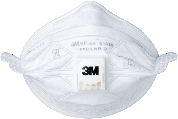 Респиратор 3M™ 9163V VFlex™, FFP3, с клапаном