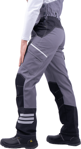 Полукомбинезон ЭДВАНС (серый/т.серый/черный)