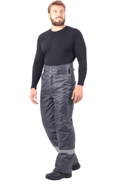 Брюки РОУД зимние (т.серый)