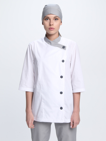 Костюм КАНДИ женский (серый/белый)