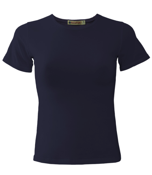 Футболка REDFORT женская стрейч (т.синий)