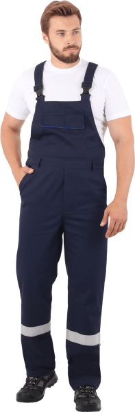 Костюм АНТИСТАТ с ПК (т.синий, васильковый)