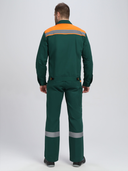 Костюм для ИТР СОП IMP с ПК (т.зеленый/оранжевый)