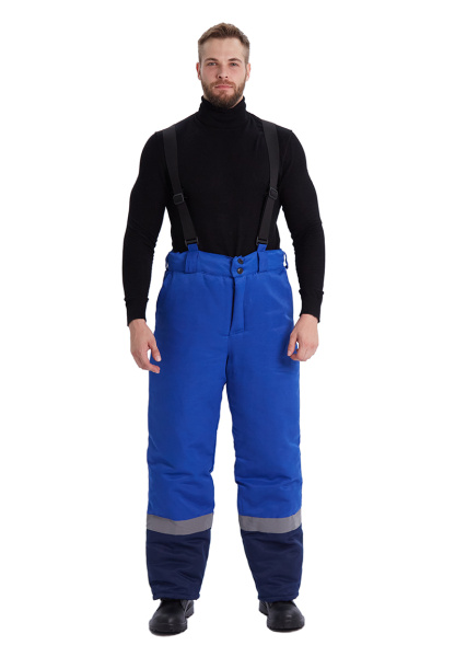 Костюм ЗИМНИК зимний с БР (василек/т.синий)