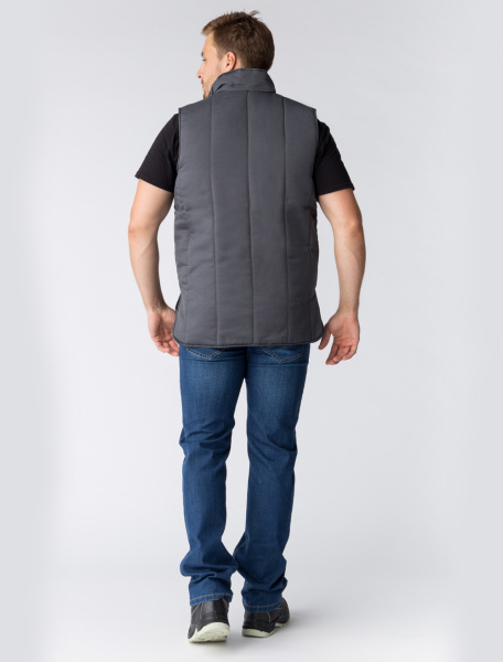 Жилет УНИВЕРСАЛЬНЫЙ зимний (т.серый)