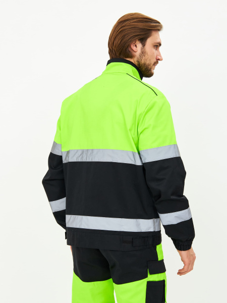 Костюм сигнальный PROFLINE SPECIALIST-2 с ПК (желтый/черный)