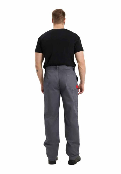 Костюм КИРЖАЧ Л10-КБР с БР (серый/красный)