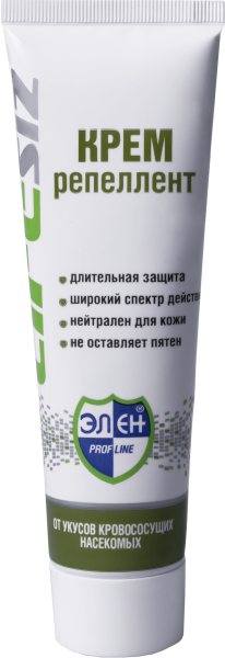 Крем-репеллент ЭЛЕН от укусов насекомых 100 мл