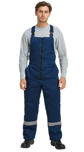 Полукомбинезон RONTA PL241 зимний (т.синий)
