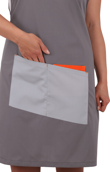 Униформа ГРАНЬ (серый/оранжевый)