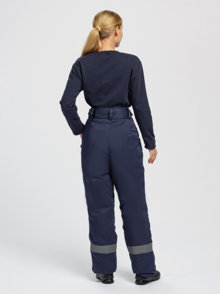 Брюки КНЕЙД СОП зимние женские (т.синий)