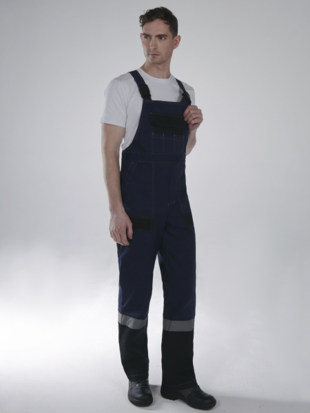 Костюм ВИВАТ-2 ПРЕМИУМ с ПК (т.синий/черный/васильковый)