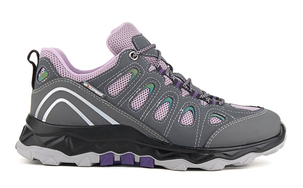 Полуботинки ЛИДЕР WG9-17-MNT-3 ПУ-Резина женские (серо-лиловый)