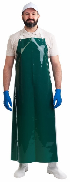 Фартук ЛАРИПОЛ ПУ уплотненный 90x130см (зеленый)