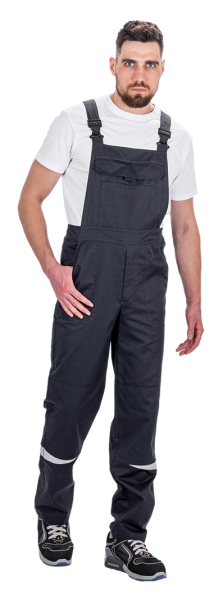 Костюм КМ-10 ЛЮКС АНТИСТАТ с ПК (т.синий/васильковый)