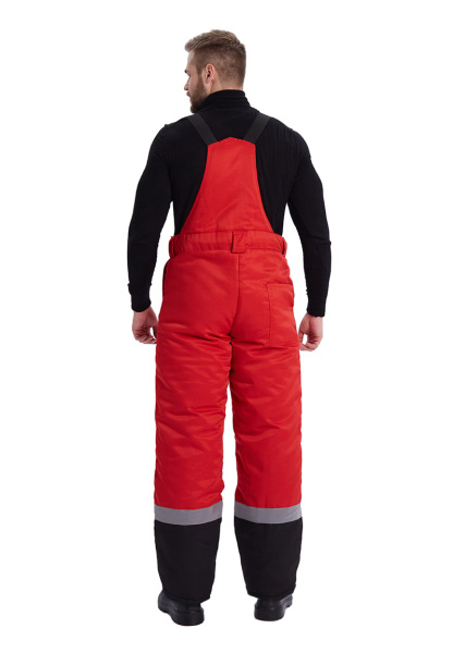 Костюм ЗИМНИК зимний с БР (красный/черный)