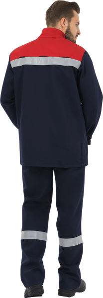 Костюм ГЕФЕСТ 2 с БР (т.синий/красный)